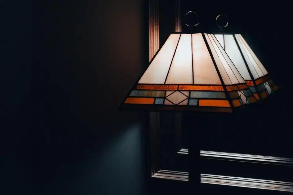 Stone base danish bedside lamp with soft led glow: elegance meets function